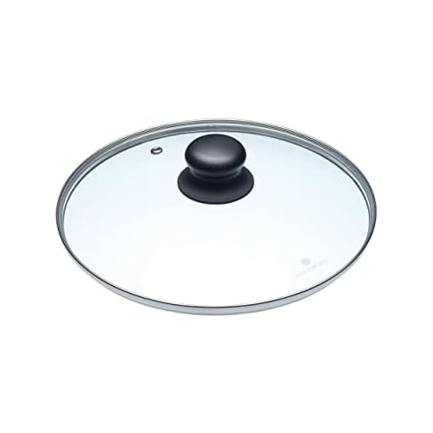 KitchenCraft MasterClass Glasstopfdeckel 24 Zentimeter Cover