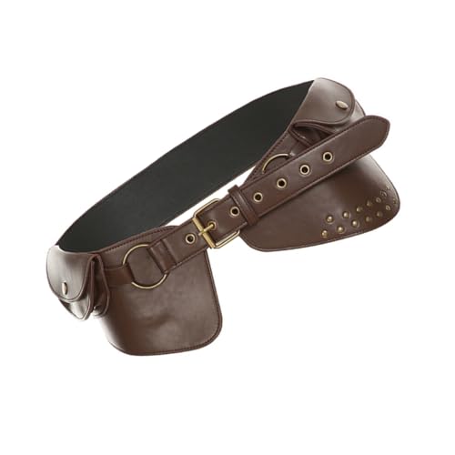 Elegant Waist Band Retro Punk PU Leather Belt Enhancing Outfits for Fashion Forward Women Girls Individual Essential