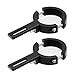 HQTS 2 Stück Motorrad Scheinwerfer Halterung Universelle Scheinwerfer Halterungen Motorrad-Lichthalterung, 38mm-60mm