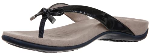 Image of Vionic Women's Rest Bella Toe Post Sandal- Supportive Ladies Orthotic Sandals that include Three Zone Comfort with Arch Support- Flip Flop for Ladies, Medium and Wide Width Size 5-12