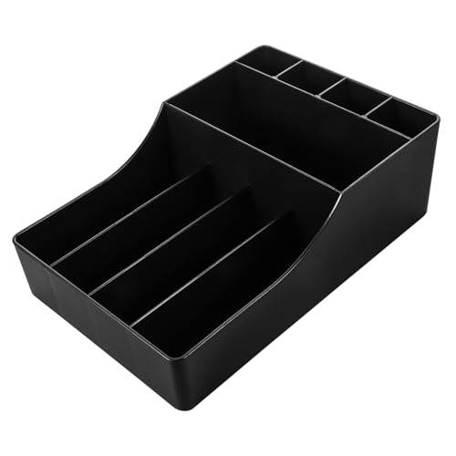OKUMEYR Elegant Resin Bar Storage Rack Coffee Mug Organizer Tea Station Countertop Bag Storage Box Accessories