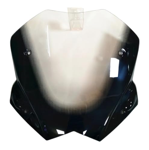 Spoiler TMAX 530 contre les turbulences pare-brise noir sans logo pour motard