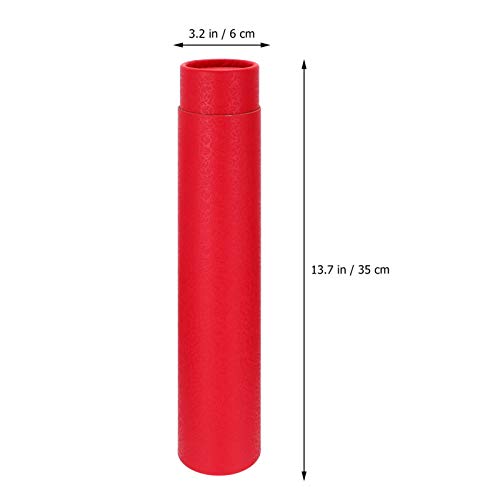 Image of Healifty Extendable Telescopic Artwork Storage Tube 13.77 Inch Waterproof Mailing Tube for Posters Blueprints Drawings Calligraphy Scrolls Protective Document Carrier