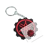 llavero yamaha r6 calidad: un conjunto NICOLIE Accesorios De Motocicleta 3D, Llavero De Goma para Motocicleta, Llavero para Yamaha R15 R25 R3 R6 R1 Mt07 Mt09 - Y-Rojo