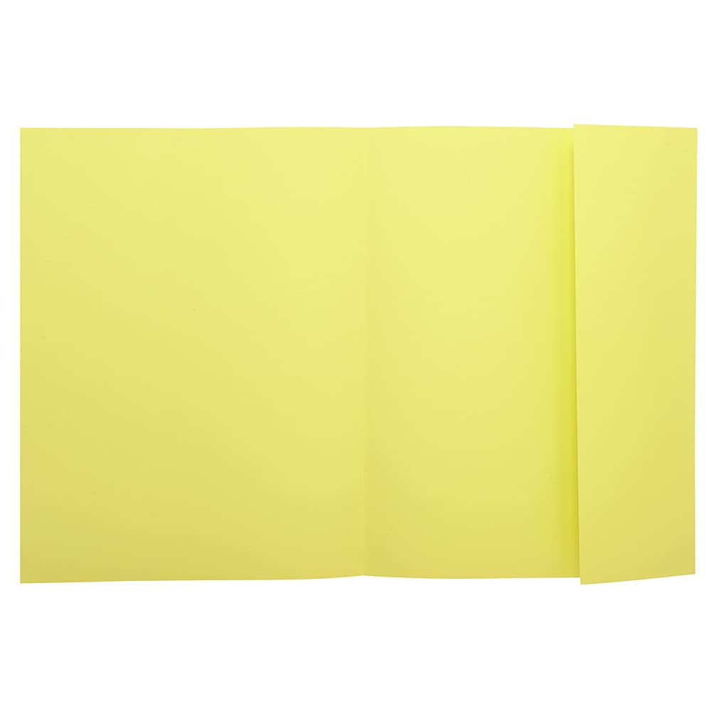 Exacompta 250 feste Mappen 1 Klappe Super kanariengelb