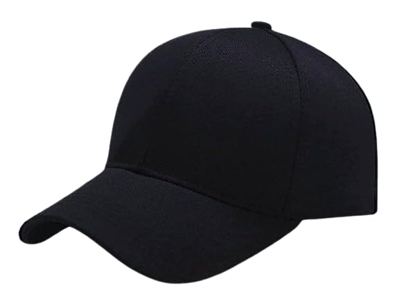 fharat Long Visor Baseball caps for Men and Boys Pack of 1 Black-picture-33