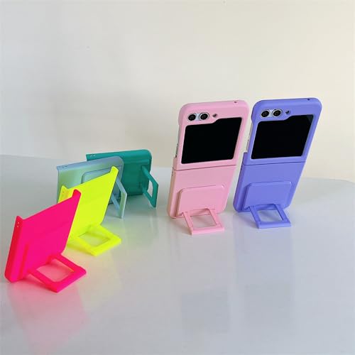 Étui pour Samsung Z Flip 5 avec support pliable acrylique