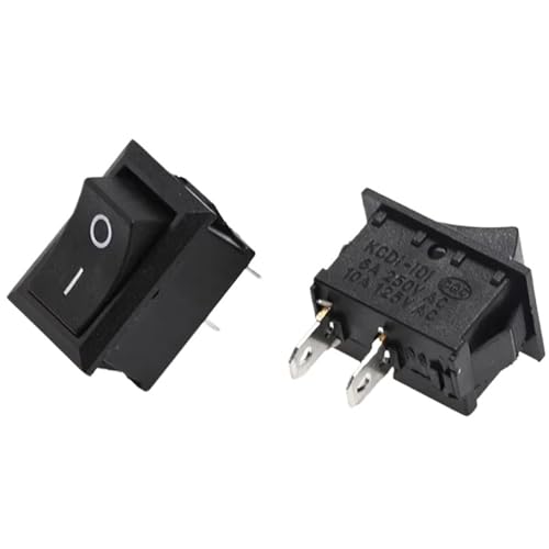 Interruptor KCD1 ON-OFF de 2 pines para reparar pequeños electrodomésticos 3