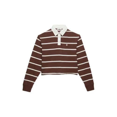 Superdry Femme Top Rugby Athletic Essentials Rayé Coupe OverTaille - vue 5