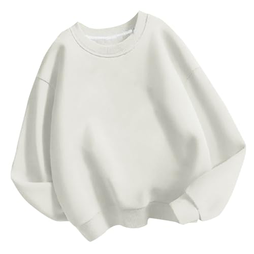 Oversized Sweatshirts For Girls Boys Long Sleeve Crewneck Pullover Tops Dressy Casual Preppy Clothes 3-10 Years2