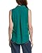 Teal Green Sleeveless Linen Pullover by Bella Dahl