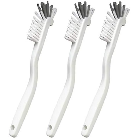 3 Pcs Dish Brush Set, Kitchen Cleaning Brush Bottle Bathroom Scrub Brushes, Heavy Duty Multipurpose Scrub Tool - Commercial Scrubber For Oil & Gunk Free Sink Cover