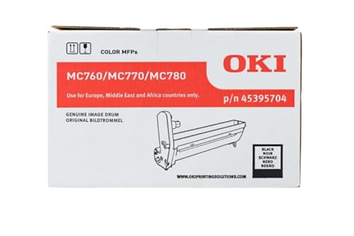 Tambour noir OKI 45395704 original compatible pour consommable laser MC 780 dnf
