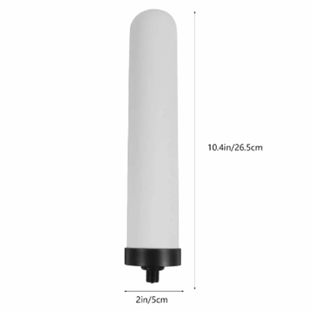 Elementos Purificadores de Jarra Multifuncional Herramienta de Vela Filtro Pur Elementos Filtrantes de CeráMica Resistentes Reemplazo de PláStico en Pulgadas