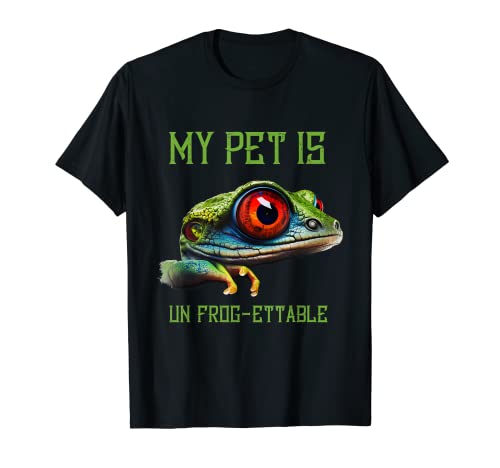 Red Eyed Tree Frog Rainforest Anphibian Unforgettable Pet Camiseta