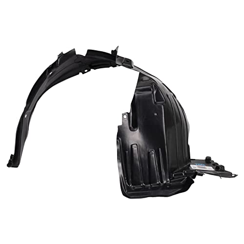 Image of TRQ Front Inner Fender Liner Set Compatible with 2015-2017 Nissan Versa Note NI1248156 NI1249156