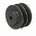 Browning 2BK30X1/2 Finished Bore Sheave, 1/2" Bore, Uses A, B Belt, 2 Grooves
