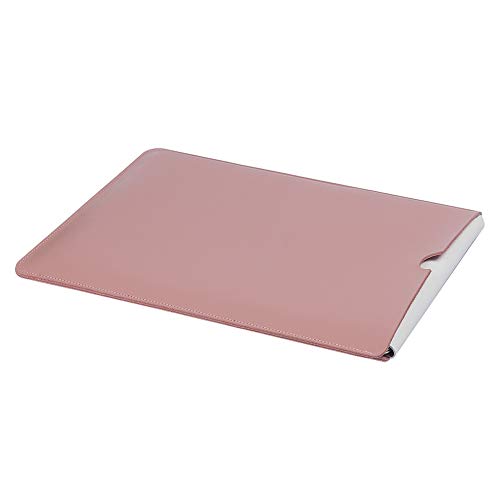 GENORTH - Funda de Piel para MacBook Air/Pro de 13,3 Pulgadas Rosa Rosa. 13-Inch