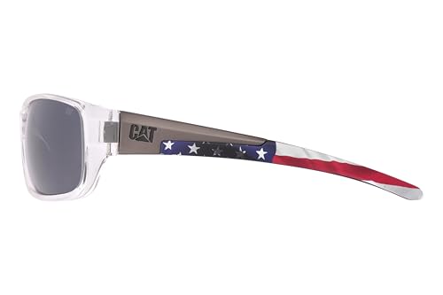 CAT Sensor UV400 Polarized Men's Rectangluar Sunglasses, 62 mm3