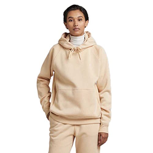 G-STAR RAW Women's Sweats Premium Core 2.0 Hooded Sweater, Beige (Ivory...