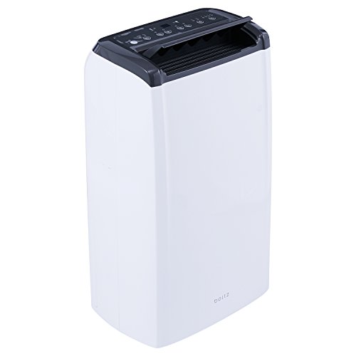 boltz 除湿器 衣類乾燥 コンプレッサー方式 湿度調節5段階 静音 タンク容量 4L ホワイト