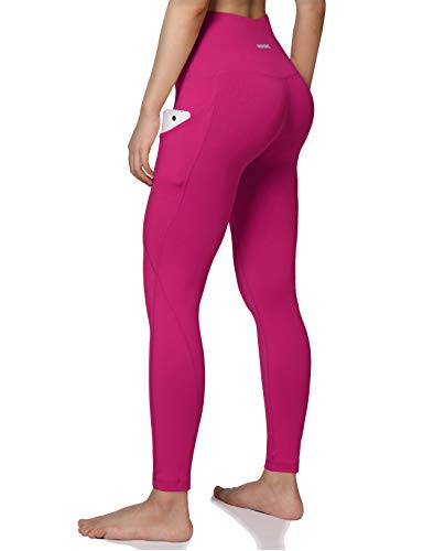 image for ODODOS Women's High Waist Yoga Pants with Pockets,Tummy Control,Workou