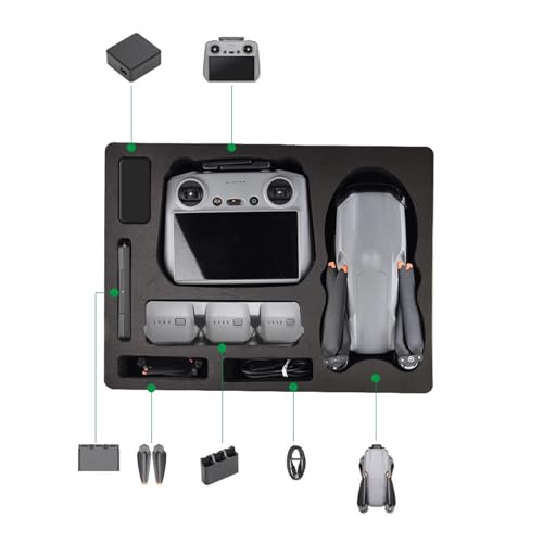 Boîte de rangement pour Air 3 étanche et rigide haute capacité