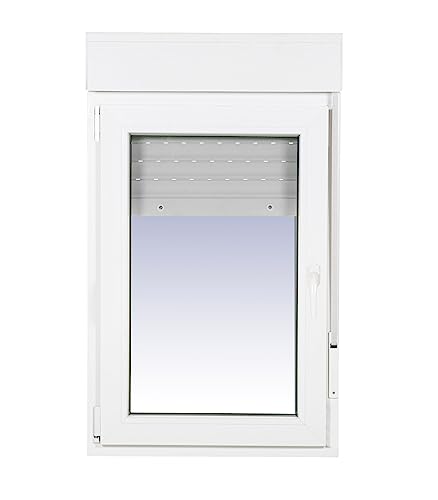 Ventanastock PVC 700x1155 Practicable Oscilobatiente Izquierda con Persiana 1 hoja