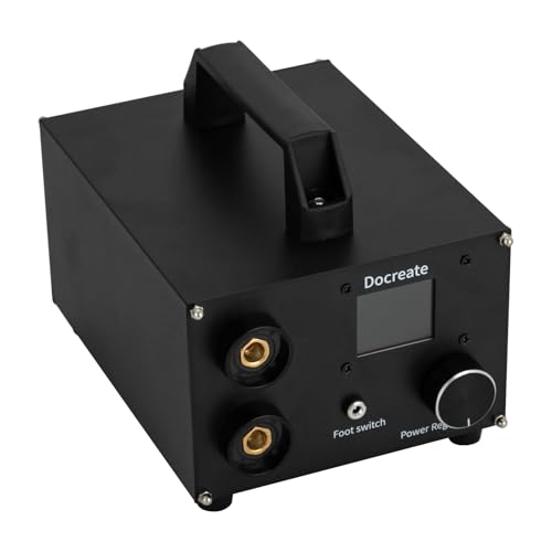 Poste à souder à double points, soudeuse par impulsion, batterie avec affichage LCD, 1400 A 12 V, pour soudure à bande en nickel, aiguilles à souder,...