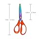 CCR Linkshänder Schere Kinder,Linkshändige Farbige Titanium Kinderschere,13cm Kinderschere Linkshändige,3 Stück,Bequemer Griff,Geeignet für Klassenzimmer,Schule,Haus und Handwerk Zimmer Szenarien