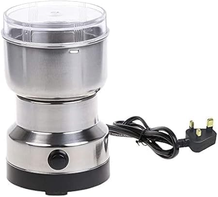 Image of Electric Smash Machine, Multifunction Small Food Grinder Grain Grinder, Portable Coffee Bean Seasonings Spices Mill Powder Machine for Home and Office WW005