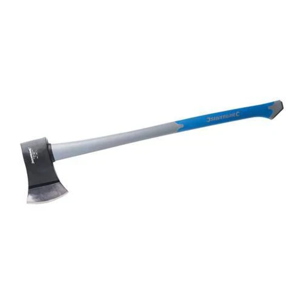 Silverline Tools 196501 - Hacha de talar con mango de fibra de vidrio (2,7 kg)