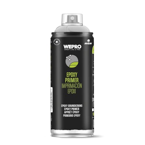 MTN WEPRO Metal Epoxy Primer Spray Paint 400 ml, Grey