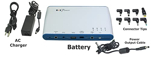 Batería recargable BiXPower BP100 con múltiples salidas miniatura 2