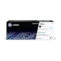 HP 135X Nero, W1350X, Cartuccia Toner Originale 2400 Pagine, Compatibile con le Stampanti LaserJet M209dw, M234dw, M234sdn, M234sdw, M209dwe, M234dwe, M234sdne e M234sdwe