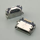 Wiring Connecting Terminals - 50-100PCS Micro USB 5Pin Charging DC Socket Port Connector for ASUS FonePad 8 FE380CG FE380CXG K016 - (Package: 50PCS)