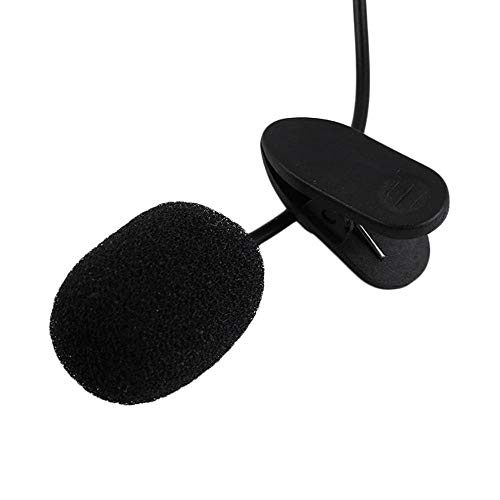 Microphone cravate mini 3.5mm pour PC et ordinateur portable