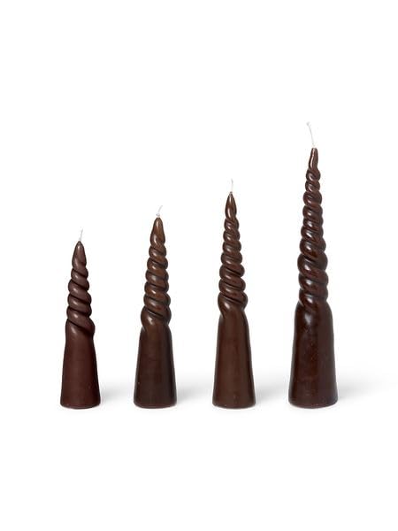 Bougies torsadées pour illuminer votre intérieur et stabiliser vos bougeoirs