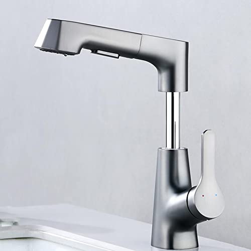 Robinet de lavabo en laiton Gray-B avec douchette de bain - 3
