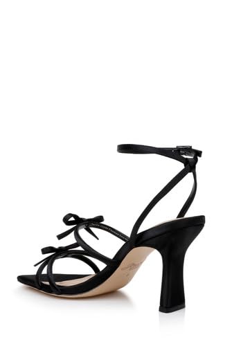 Jewel Badgley Mischka Kiyomi Delicate Sandal with Bow Straps4