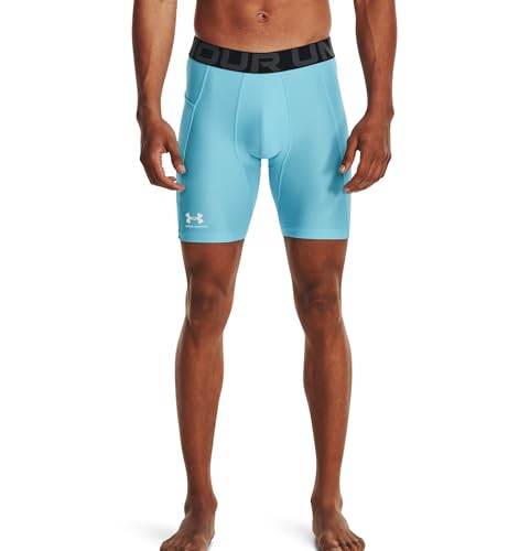 Image of Under Armour Men's Polyester Blend HeatGear Armour Long Shorts