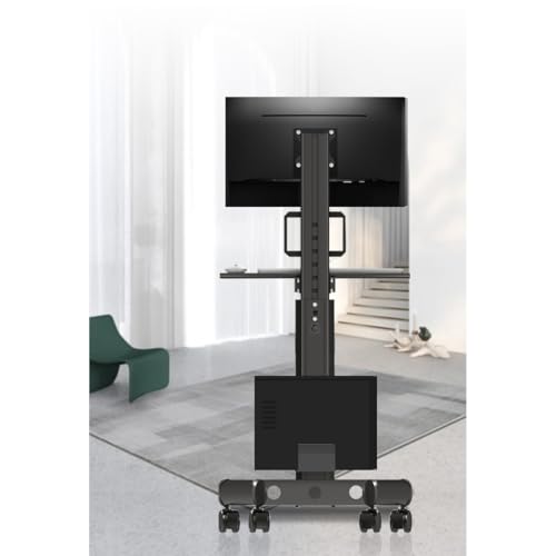 Soporte móvil de piso para TV de 15 a 32 pulgadas miniatura 4