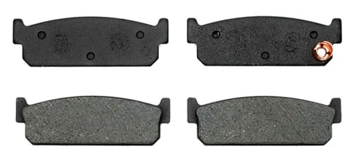 Plaquettes de frein ACDelco 17D481 arrière organiques pour un freinage silencieux