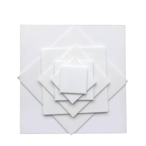 Placa de cerámica de nitruro de boro multiopción de 1 pieza, 50×50/100×100 mm × 5-30 mm,(100X100X5mm)