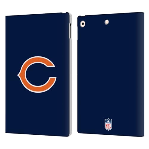 Étui portefeuille en cuir Chicago Bears pour iPad 10.2 Head Case Designs