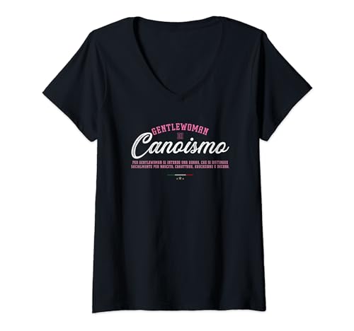 Donna Canoismo regalo divertente Canoismo Maglietta con Collo a V