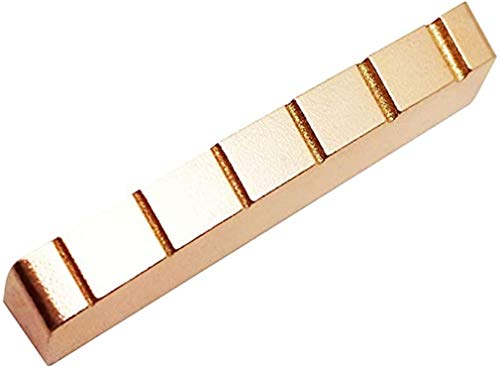 43mm Guitar Brass Nut Bottom Nut Replacement Part for 6 String Electric Guitar