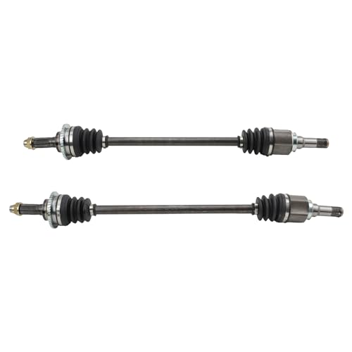 Image of TRQ Rear CV Axle Assembly Set All Wheel Drive Compatible with 2007-2012 Ford Fusion 2007-2012 Lincoln MKZ 2007-2011 Mercury Milan