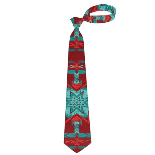 Supdreamc Men's Skinny Paisley Necktie - 3D Printed Slim Tie for Wedding, Party2