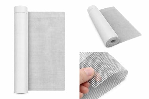 Armierungsgewebe 165 g/m 1 x 50 m mit 4 x 4 mm Maschenweite reißfestes Glasfasergewebe für Putz WDVS und Fassade alkaliresistent innen und außen
